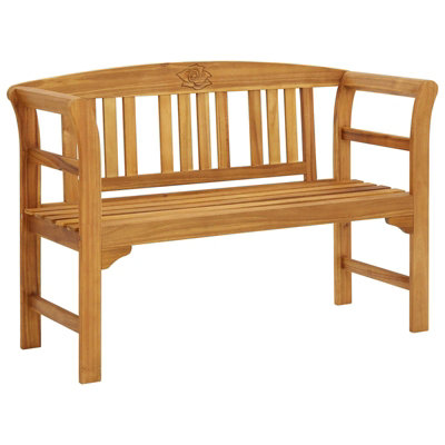 B&Q - 316497  Garden Bench 114 Cm Solid Acacia Wood