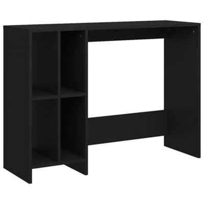 Vidaxl Notebook Desk Black 102.5X35X75 Cm Engineered Wood from B&Q