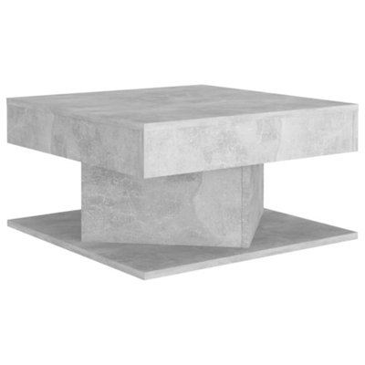 Vidaxl Coffee Table Concrete Grey 57X57X30 Cm Engineered Wood from B&Q