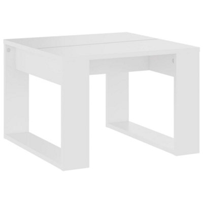 Vidaxl Side Table White 50X50X35 Cm Engineered Wood from B&Q
