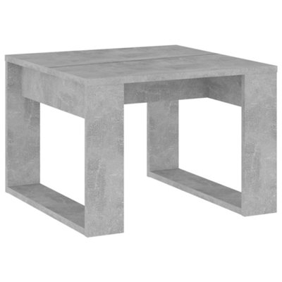 Vidaxl Side Table Concrete Grey 50X50X35 Cm Engineered Wood from B&Q
