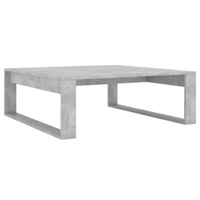 B&Q -  Coffee Table Concrete Grey 100X100X35 Cm Engineered Wood