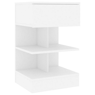 Vidaxl Bedside Cabinet White 40X35X65 Cm Engineered Wood from B&Q