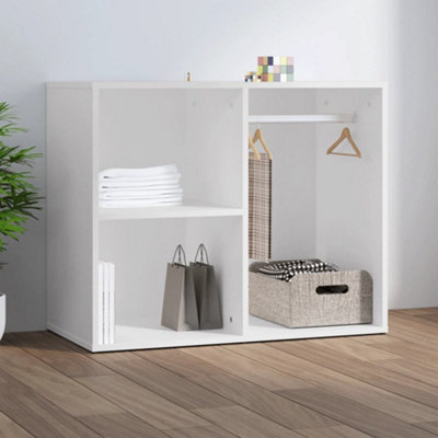 Vidaxl Dressing Cabinet White Engineered Wood 80x40x65cm - Image 3