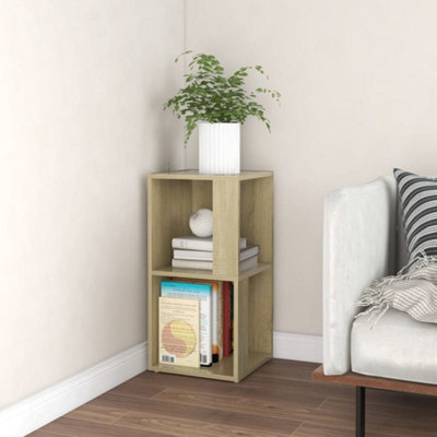 Vidaxl Corner Cabinet - Sonoma Oak - 33x33x67 cm - Engineered Wood - Brown - Image 4
