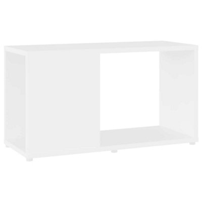 Vidaxl White Tv Cabinet 60X24x32cm Engineered Wood