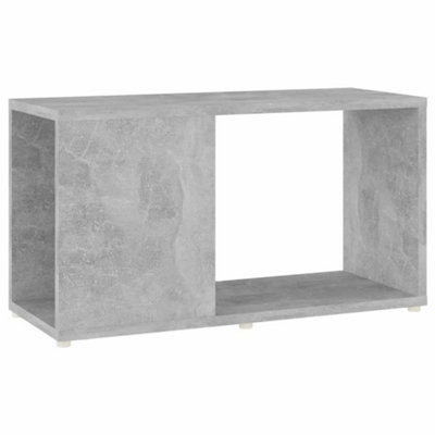 Vidaxl Grey Tv Cabinet Concrete 60X24x32cm Engineered Wood