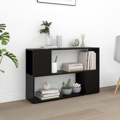 Vidaxl Book Cabinet Black 100X24X63 Cm Engineered Wood Book Cabinets from B&Q