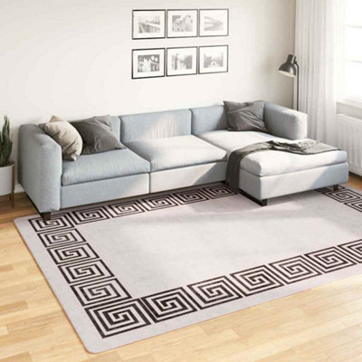 B&Q -  Rug Washable 190X300 Cm Light Beige