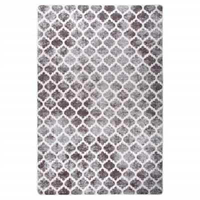 B&Q -  Rug Washable 80X150 Cm Multicolour Anti Slip