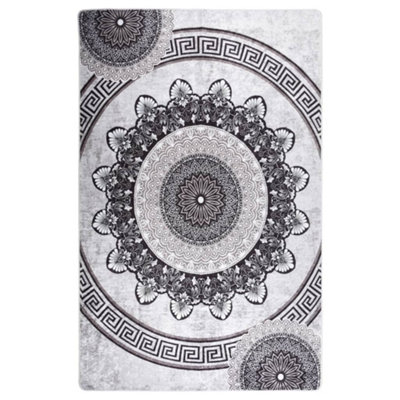 Berkfield Rug Washable 160X230 Cm Multicolour Anti Slip from B&Q