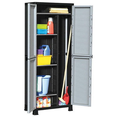 Vidaxl Plastic Cabinet 68X39X171.5 Cm from B&Q