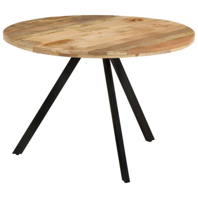 B&Q -  Dining Table 110X75 Cm Solid Wood Mango