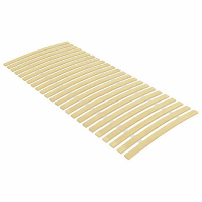 Vidaxl Slatted Bed Base With 24 Slats 90X200 Cm