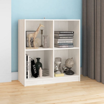 Vidaxl Sideboard White 70X33X76 Cm Solid Pinewood from B&Q
