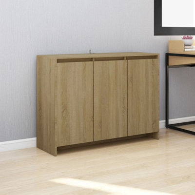 Vidaxl (Sonoma Oak) Sideboard Storage Cupboard Cabinet Buffet Highboard Engineered Wood - Image 3