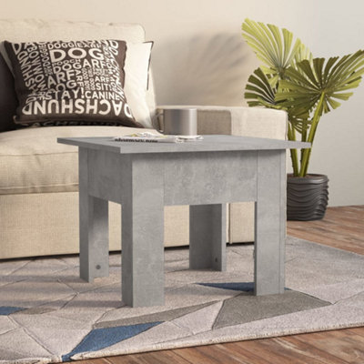 Vidaxl (Concrete Grey) Coffee Table Couch Table Hall End Center Accent Table Engineered Wood - Image 3