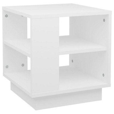 B&Q -  Coffee Table White 40X40X43 Cm Engineered Wood