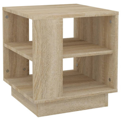 B&Q -  Coffee Table Sonoma Oak 40X40X43 Cm Engineered Wood