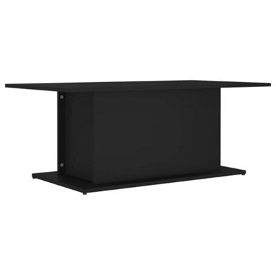 B&Q -  Coffee Table Black 102X55.5X40 Cm Engineered Wood