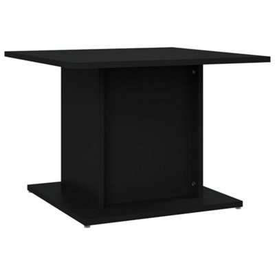B&Q -  Coffee Table Black 55.5X55.5X40 Cm Engineered Wood