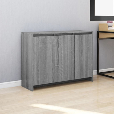Vidaxl Sideboard Grey Sonoma 102X33X75 Cm Engineered Wood from B&Q
