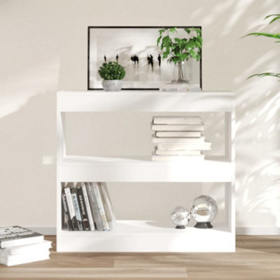 Vidaxl Book Cabinet/Room Divider 80X30x72 Cm White