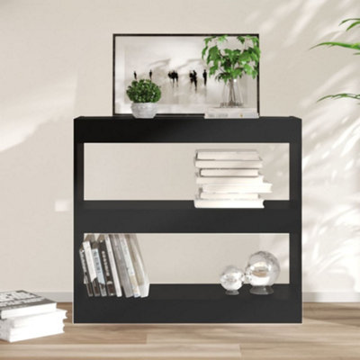 Vidaxl Book Cabinet/Room Divider 80X30x72 Cm Black