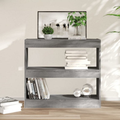 Vidaxl Book Cabinet/room Divider Grey Sonoma 80X30X72 Cm from B&Q