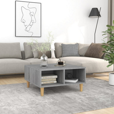 Vidaxl Coffee Table Grey Sonoma 60X60X30 Cm Engineered Wood from B&Q