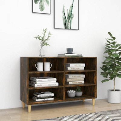 Vidaxl Sideboard Smoked Oak 103.5X35X70 Cm Engineered Wood from B&Q