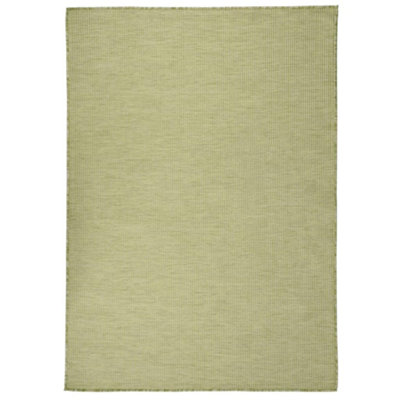 B&Q -  Outdoor Flatweave Rug 200X280 Cm Green