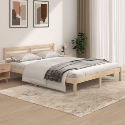 Vidaxl Bed Frame Without Mattress 150X200Cm King Size from B&Q