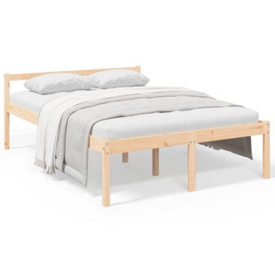 Vidaxl Senior Bed Without Mattress 135X190Cm Double from B&Q