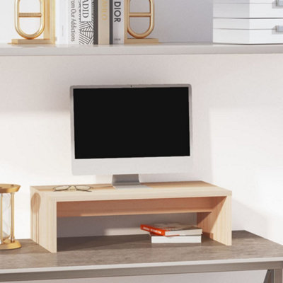 Vidaxl Grain Monitor Stand 50X27x15 Cm Solid Wood Pine