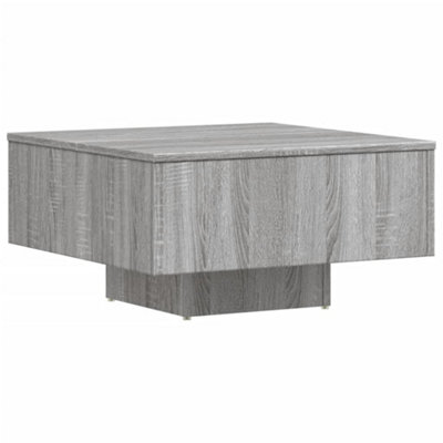 Vidaxl Coffee Table Sonoma 60X60x31.5 Cm Engineered Wood Grey
