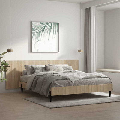 Vidaxl Wall Headboard Sonoma Oak 240X1.5x80 Cm Engineered Wood