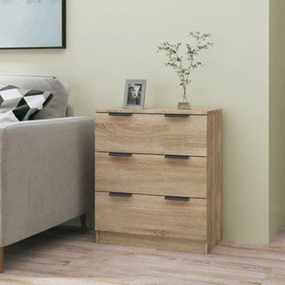 Vidaxl Sideboard Sonoma Oak 60X30x70 Cm Engineered Wood Small