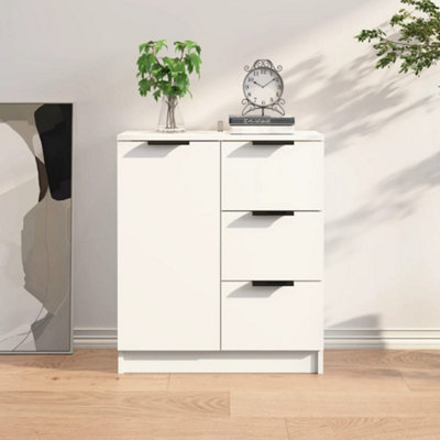 Vidaxl Sideboard White Engineered Wood from B&Q