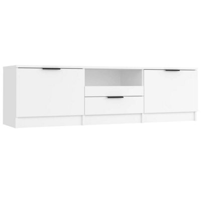 Vidaxl Tv Cabinet 140X35x40 Cm Engineered Wood White