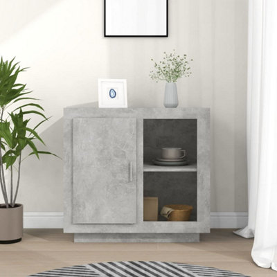 B&Q -  Sideboard Concrete Grey