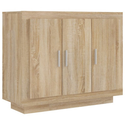 VIDAXL Sideboard - Oak - Brown - Extra Small - Image 4