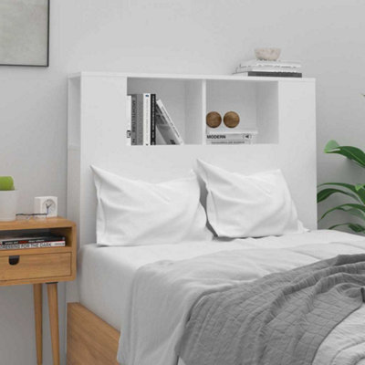 Vidaxl Headboard Cabinet 100X18.5x104.5 Cm Headboard Cabinets White