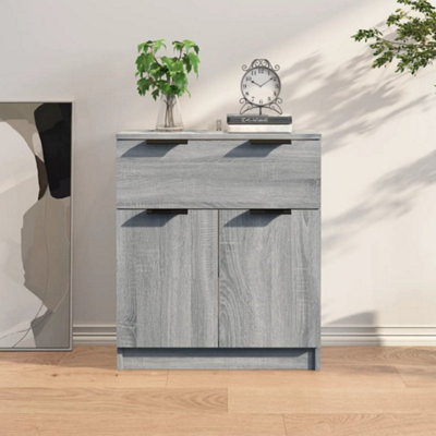 Vidaxl Sideboard Sonoma 60X30x70 Cm Engineered Wood Grey