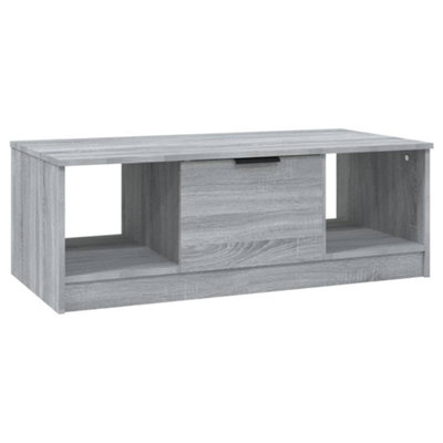 Vidaxl (Grey Sonoma) Coffee Table Engineered Wood Couch Sofa Side Center Table Multi Colours - Image 3