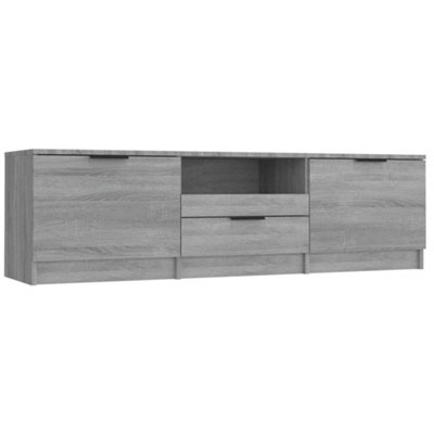 Vidaxl Tv Cabinet Sonoma 140X35x40 Cm Engineered Wood Grey