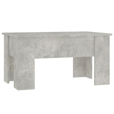 B&Q -  Coffee Table Concrete Grey 79X49X41 Cm Engineered Wood