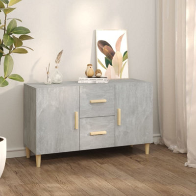 Vidaxl Sideboard Concrete Grey 100X36X60 Cm Engineered Wood from B&Q