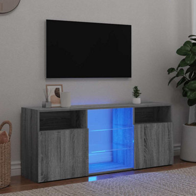 vidaXL TV Cabinet - Engineered Wood - White - Image 4
