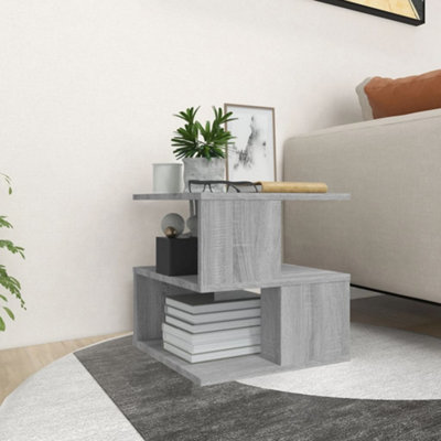 Vidaxl Side Table Grey Sonoma 40X40X40 Cm Engineered Wood from B&Q